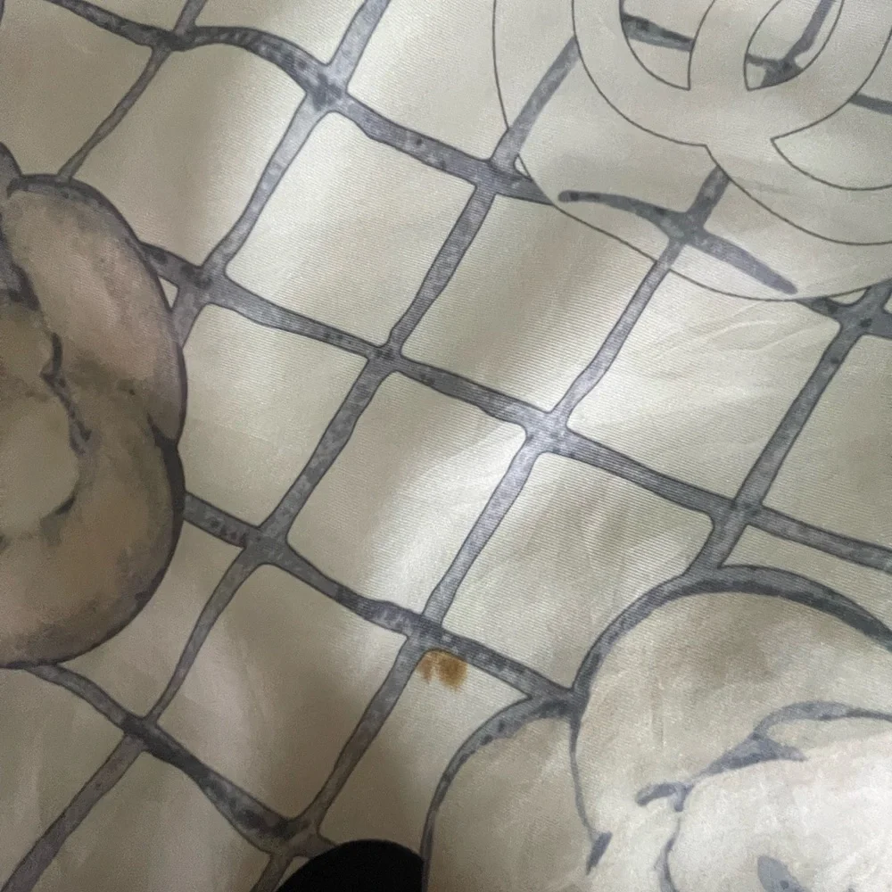 Chanel Silk Scarf. - Picture 15 of 16